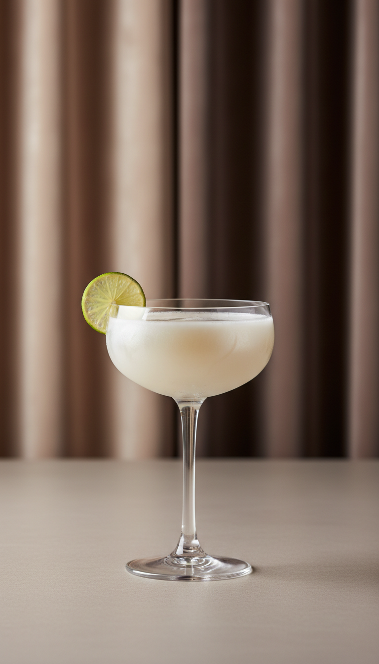 Gimlet crème perle verre cristal lime
